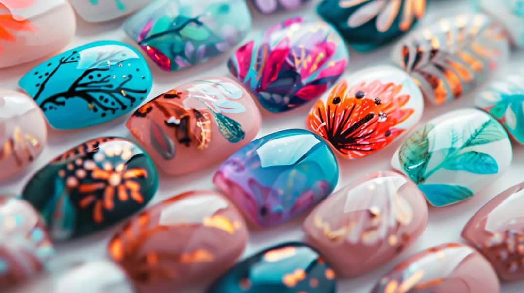 Naklejki na paznokcie żelowe - trwałość i efekt, który Cię oczaruje