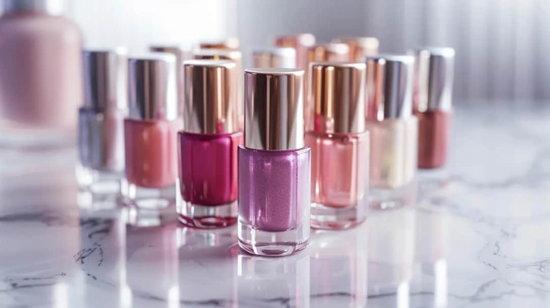 Lakier hybrydowy perłowy różowy - wyjątkowy manicure na każdą okazję