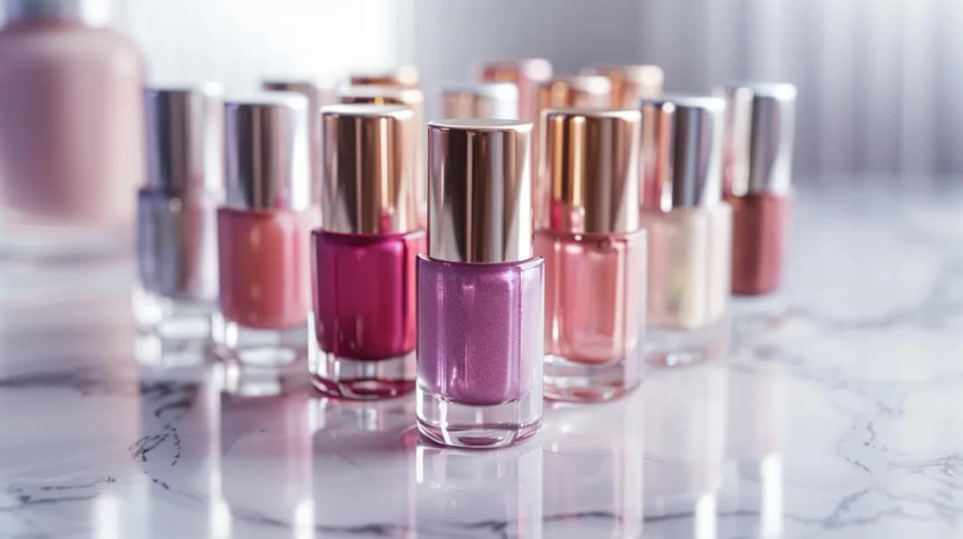 Lakier hybrydowy perłowy różowy - wyjątkowy manicure na każdą okazję