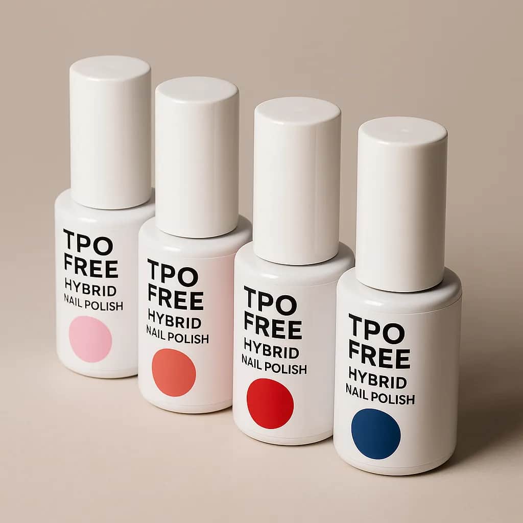 Lakiery hybrydowe bez TPO – nowa era bezpiecznego manicure