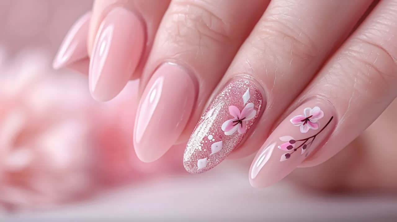 Delikatne i modne paznokcie różowe pastelowe - inspiracje na każdą okazję