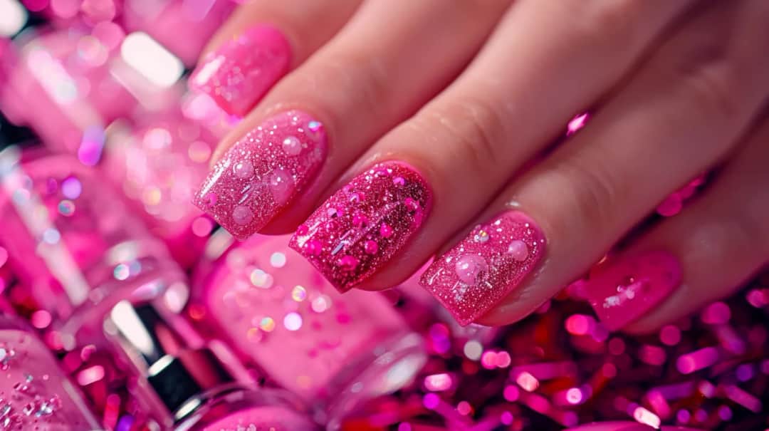 Czy różowe paznokcie hybrydowe są hitem 2025 roku? Odkryj trendy